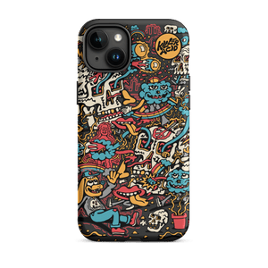 Peace Skulls iPhone Case - Accessories