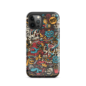 Peace Skulls iPhone Case - Accessories