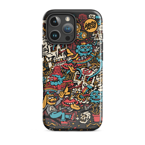 Peace Skulls iPhone Case - Accessories