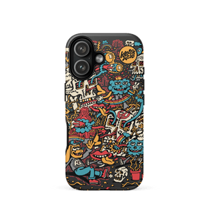 Peace Skulls iPhone Case - Accessories