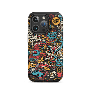 Peace Skulls iPhone Case - Accessories