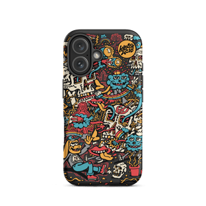 Peace Skulls iPhone Case - Accessories