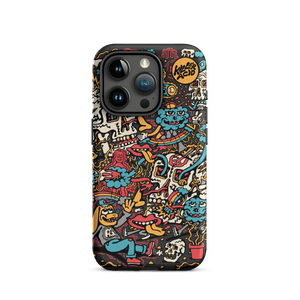 Peace Skulls iPhone Case - Accessories