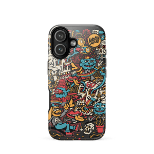 Peace Skulls iPhone Case - Accessories