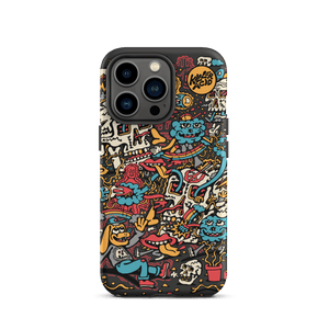 Peace Skulls iPhone Case - Accessories