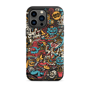 Peace Skulls iPhone Case - Accessories