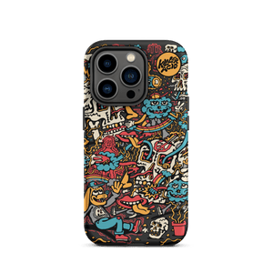 Peace Skulls iPhone Case - Accessories