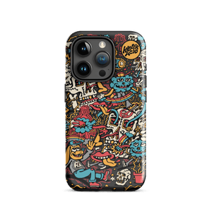 Peace Skulls iPhone Case - Accessories