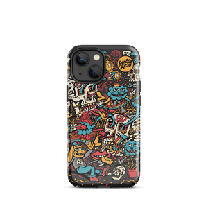 Peace Skulls iPhone Case - Accessories