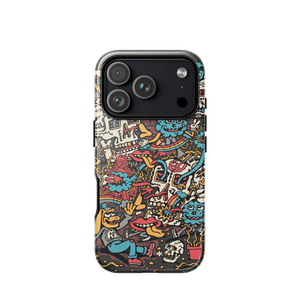 Peace Skulls iPhone Case - Accessories