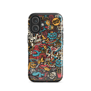 Peace Skulls iPhone Case - Accessories