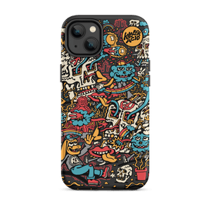 Peace Skulls iPhone Case - Accessories