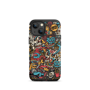 Peace Skulls iPhone Case - Accessories