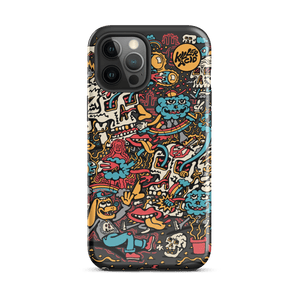 Peace Skulls iPhone Case - Accessories