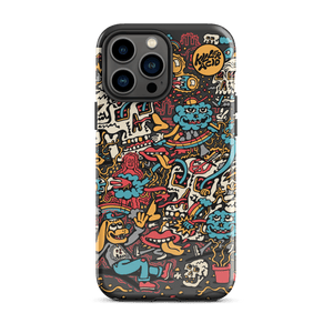 Peace Skulls iPhone Case - Accessories
