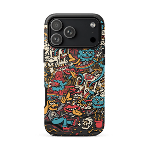 Peace Skulls iPhone Case - Accessories