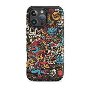 Peace Skulls iPhone Case - Accessories