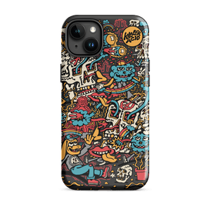 Peace Skulls iPhone Case - Accessories