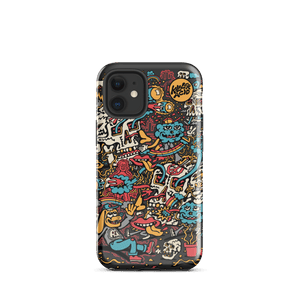 Peace Skulls iPhone Case - Accessories