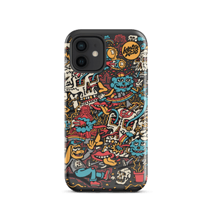 Peace Skulls iPhone Case - Accessories