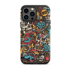 Peace Skulls iPhone Case - Accessories