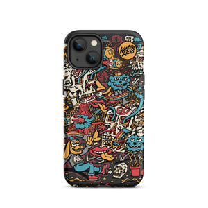 Peace Skulls iPhone Case - Accessories