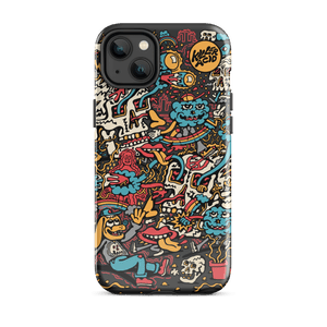 Peace Skulls iPhone Case - Accessories