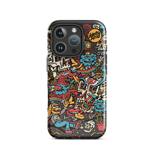 Peace Skulls iPhone Case - Accessories