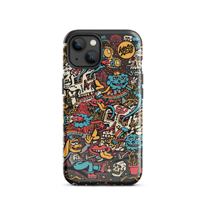 Peace Skulls iPhone Case - Accessories