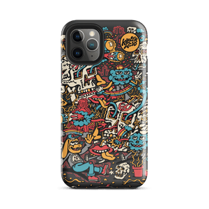 Peace Skulls iPhone Case - Accessories
