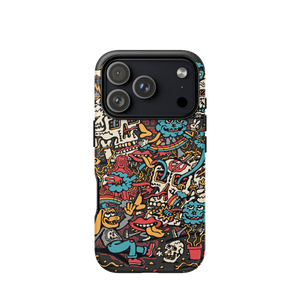 Peace Skulls iPhone Case - Accessories