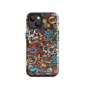 Peace Skulls iPhone Case - Accessories