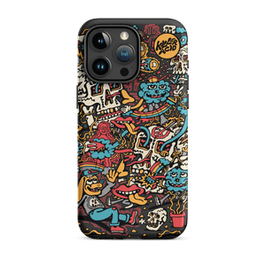 Peace Skulls iPhone Case - Accessories