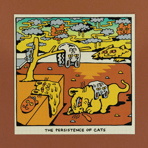 Persistence of Cats Blotter Art Print - Posters & Prints - killeracid.com