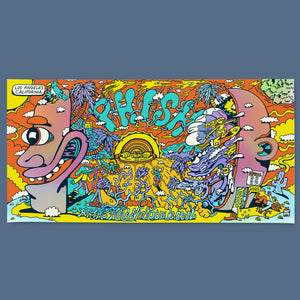 Phish Hollywood Bowl Concert Foil Poster - Posters & Prints - killeracid.com