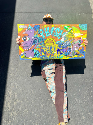 Phish Hollywood Bowl Concert Foil Poster - Posters & Prints - killeracid.com