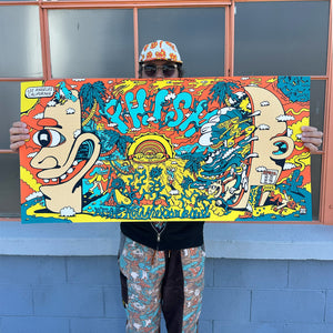 Phish Hollywood Bowl Concert Poster - Posters & Prints - killeracid.com