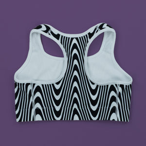 Wavy Vision Sports Bra