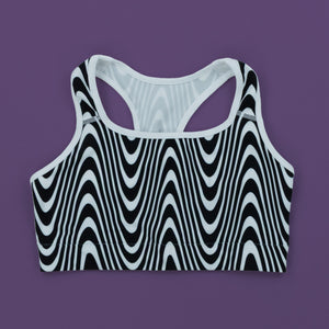 Wavy Vision Sports Bra