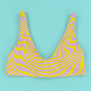Acid Test Recycled High-Waisted Bikini Set