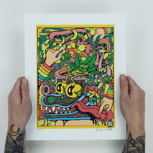 Psychonaut Blotter Print - Posters & Prints