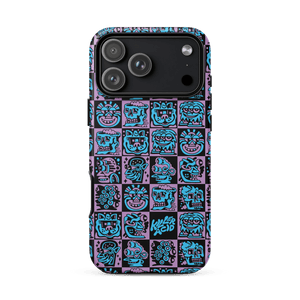 Purple Heads iPhone Case - Accessories