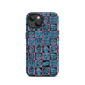 Purple Heads iPhone Case - Accessories
