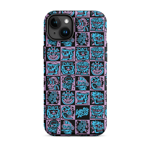 Purple Heads iPhone Case - Accessories