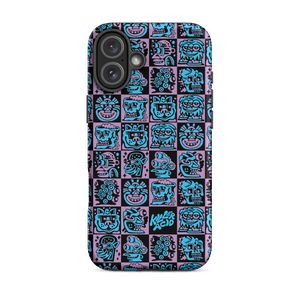 Purple Heads iPhone Case - Accessories
