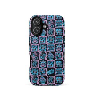 Purple Heads iPhone Case - Accessories