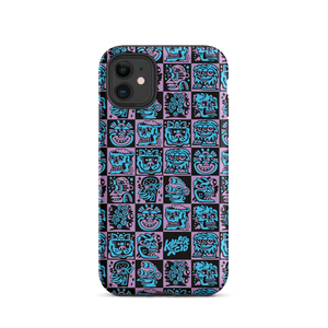 Purple Heads iPhone Case - Accessories