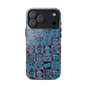 Purple Heads iPhone Case - Accessories