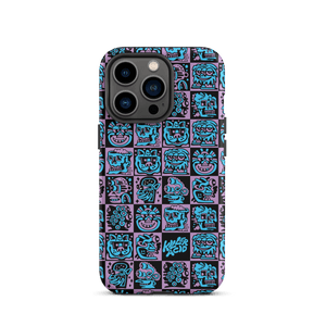 Purple Heads iPhone Case - Accessories