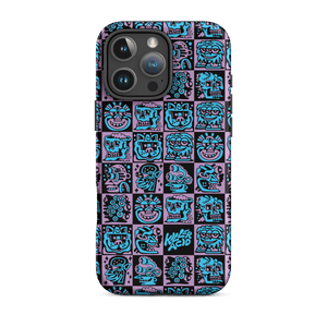 Purple Heads iPhone Case - Accessories
